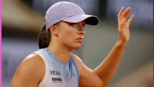 Iga Swiatek at Roland Garros