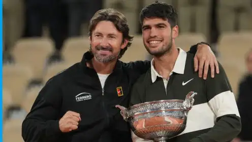 Juan Carlos Ferrero and Carlos Alcaraz