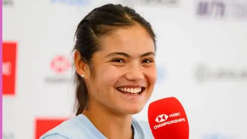 Pictured: Emma Raducanu