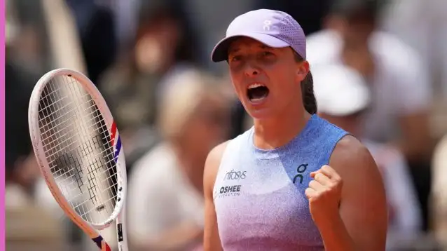 Iga Swiatek at the French Open