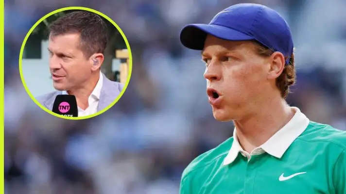 Tim Henman and Jannik Sinner