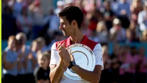 Novak Djokovic at the Queen's Club Championships