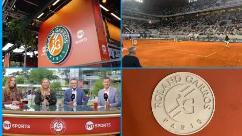 Images from 2025 Roland Garros