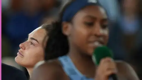 Aryna Sabalenka and Coco Gauff