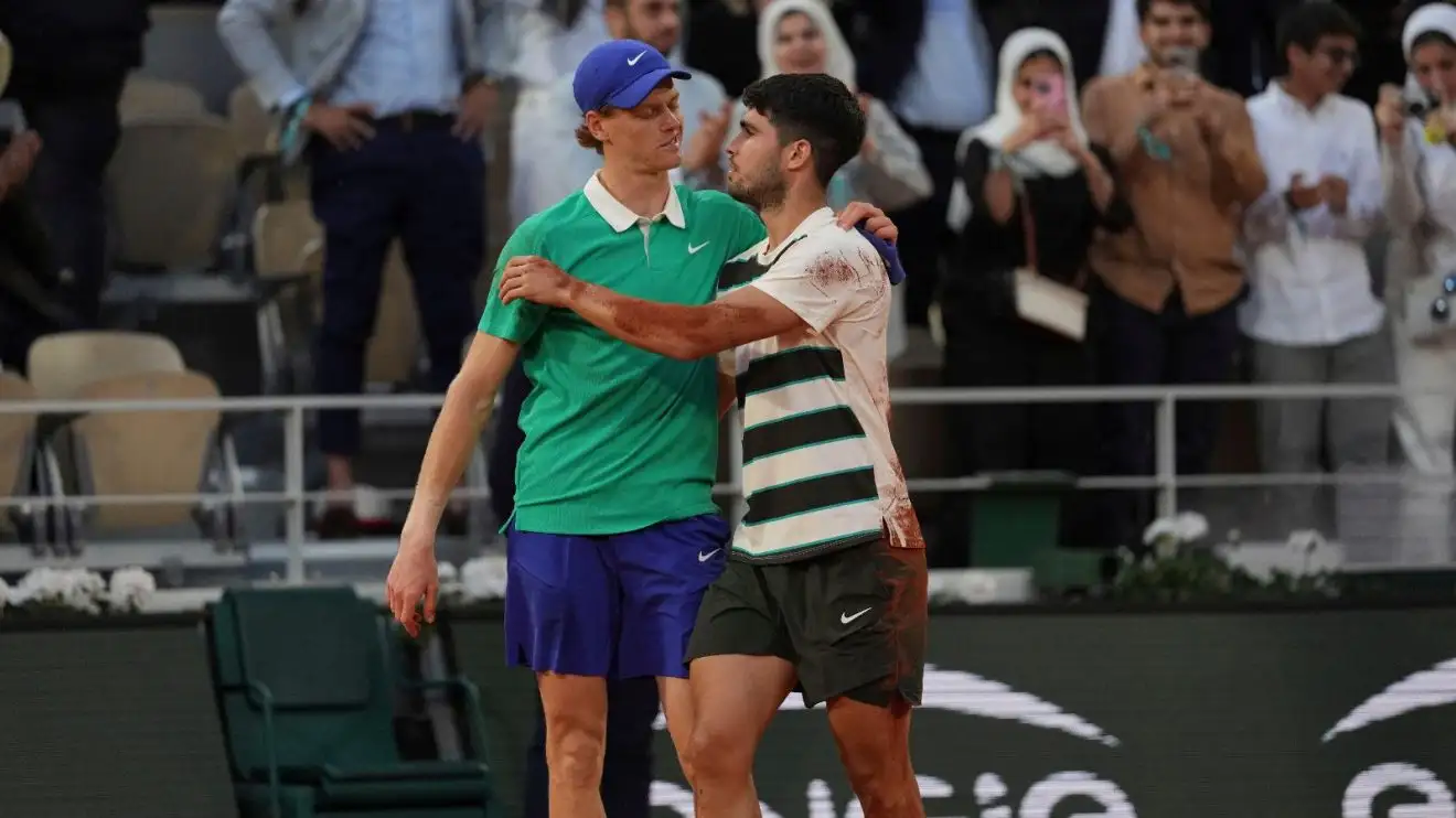 Jannik Sinner and Carlos Alcaraz