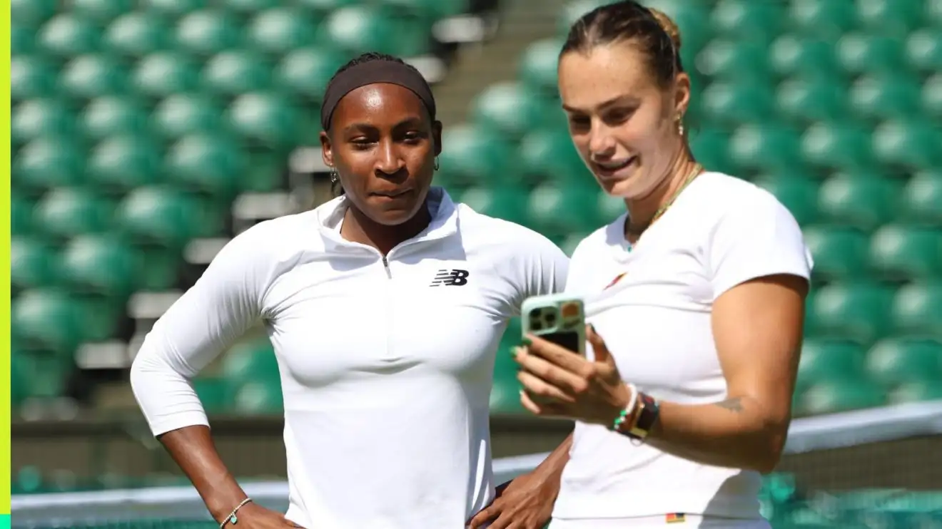 Coco Gauff and Aryna Sabalenka