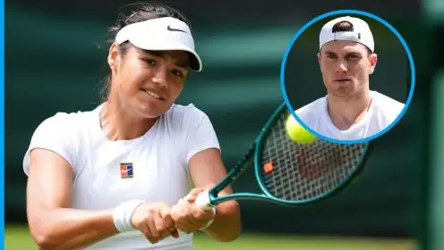 Emma Raducanu and Jack Draper