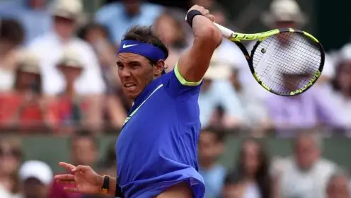 Rafa Nadal in 2017 French Open final