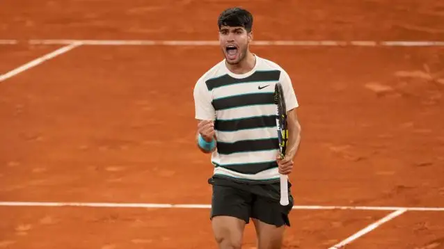 Carlos Alcaraz at Roland-Garros