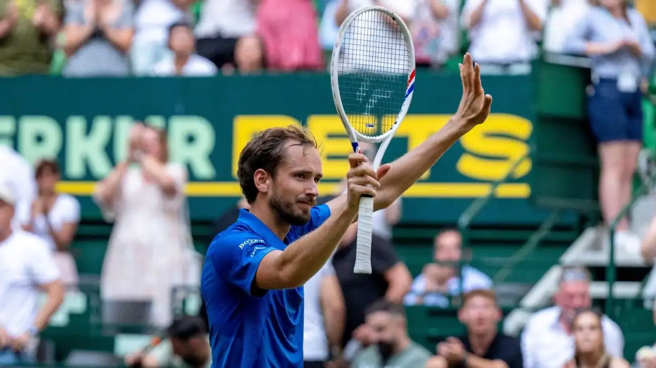 Daniil Medvedev after his win over Zverev