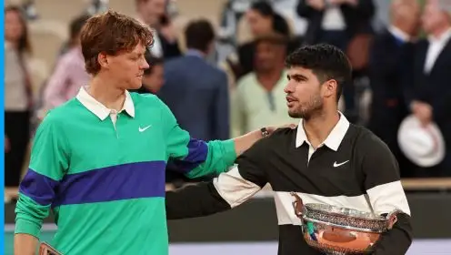 Jannik Sinner and Carlos Alcaraz