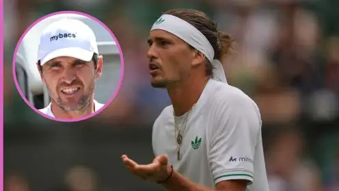 (L-R) Mischa Zverev and Alexander Zverev