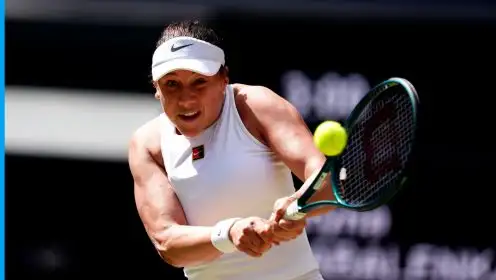 Amanda Anisimova at Wimbledon