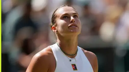 Aryna Sabalenka at Wimbledon