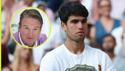 Carlos Alcaraz and Jimmy Connors.