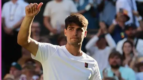 Pictured: Carlos Alcaraz