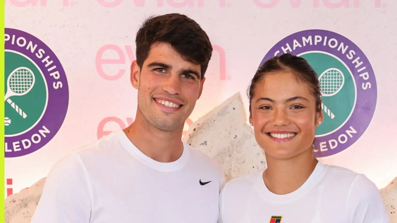 Carlos Alcaraz and Emma Raducanu