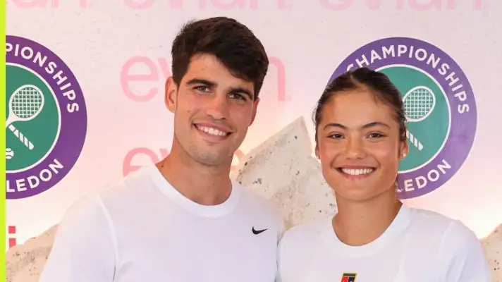 Carlos Alcaraz and Emma Raducanu