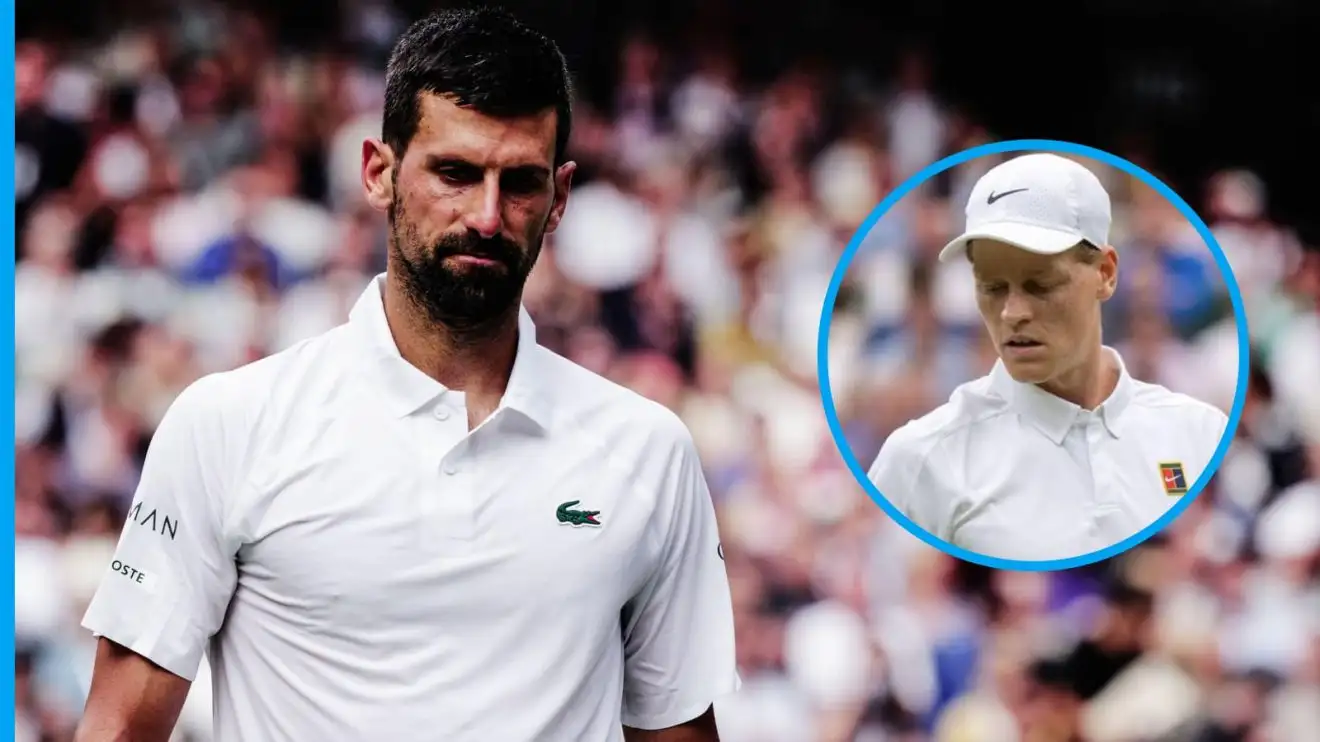 Novak Djokovic and Jannik Sinner