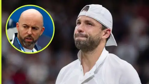 Grigor Dimitrov and Jamie Delgado