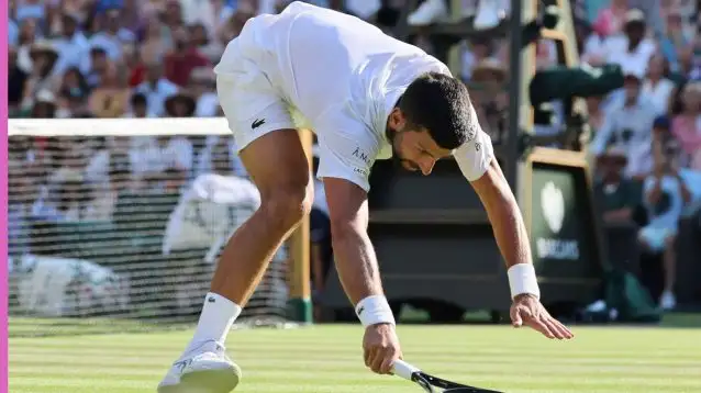 Novak Djokovic at Wimbledon