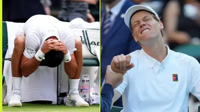 Novak Djokovic and Jannik Sinner