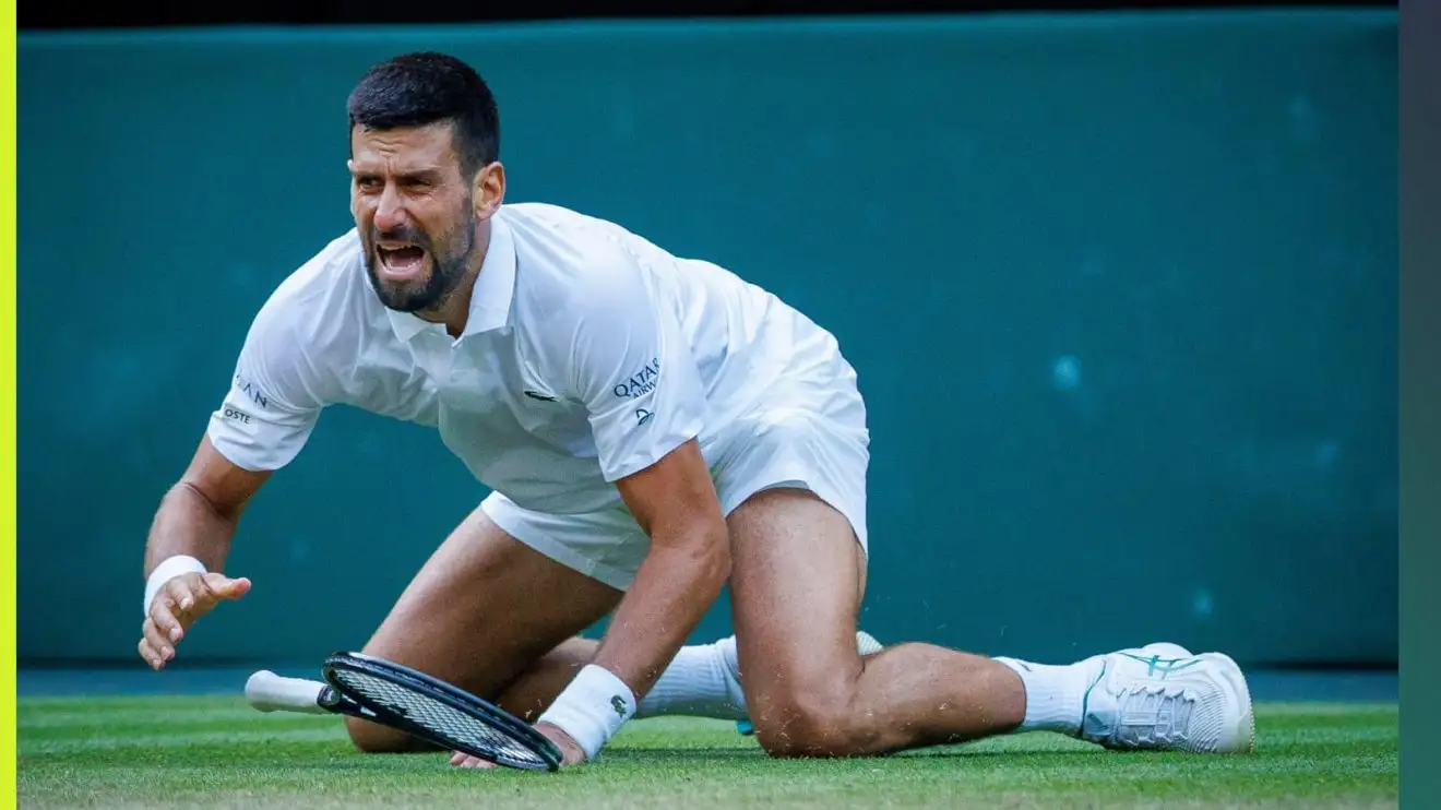 Novak Djokovic falls at Wimbledon