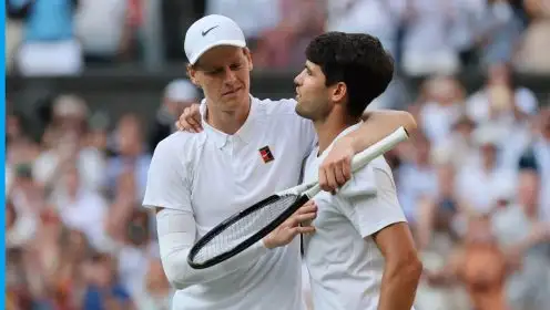 Jannik Sinner and Carlos Alcaraz
