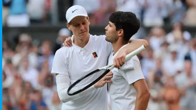 Jannik Sinner and Carlos Alcaraz