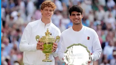 Jannik Sinner and Carlos Alcaraz