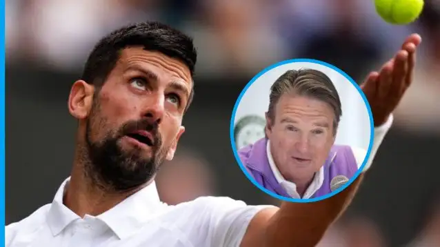 Novak Djokovic and Jimmy Connors.