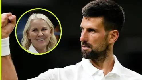 Novak Djokovic and Rennae Stubbs.