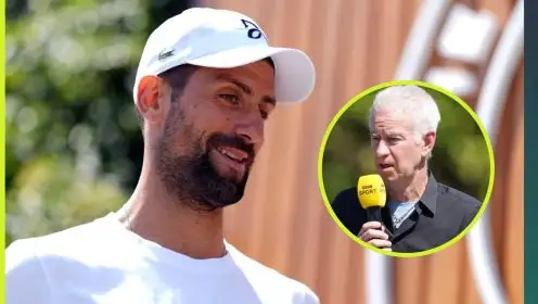John McEnroe's verdict on Novak Djokovic