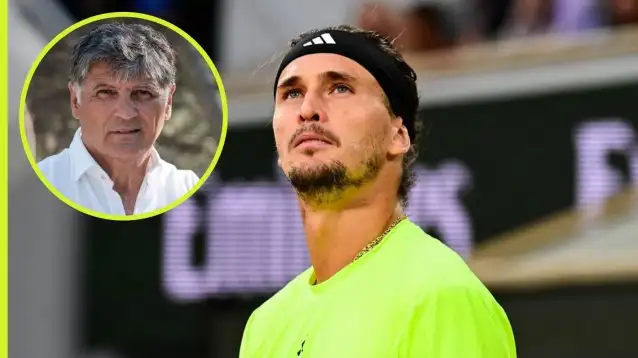 Pictured: Toni Nadal and Alexander Zverev