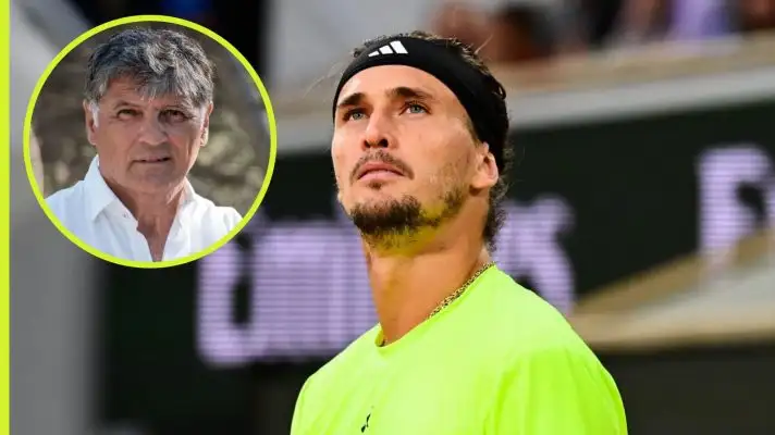 Pictured: Toni Nadal and Alexander Zverev