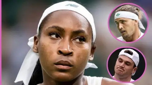 Coco Gauff, Alexander Zverev and Jack Draper