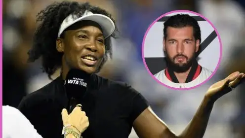 Venus Williams and fiance Andrea Preti.