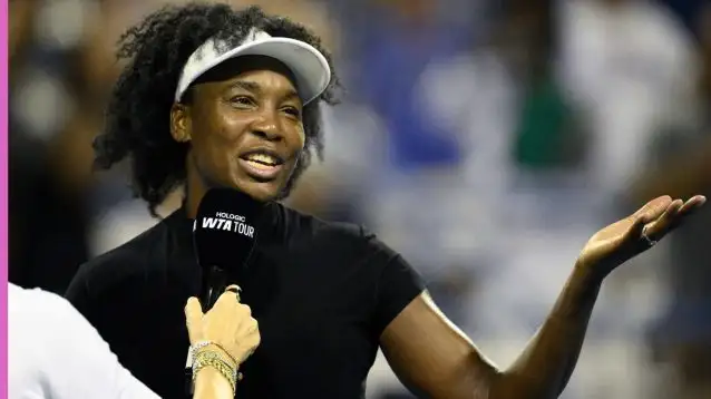 Pictured: Venus Williams interview