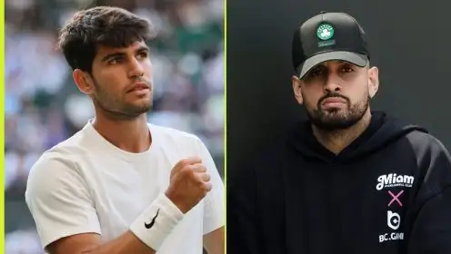 Carlos Alcaraz and Nick Kyrgios