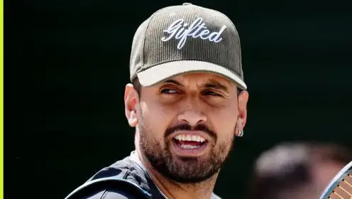 Nick Kyrgios at Wimbledon