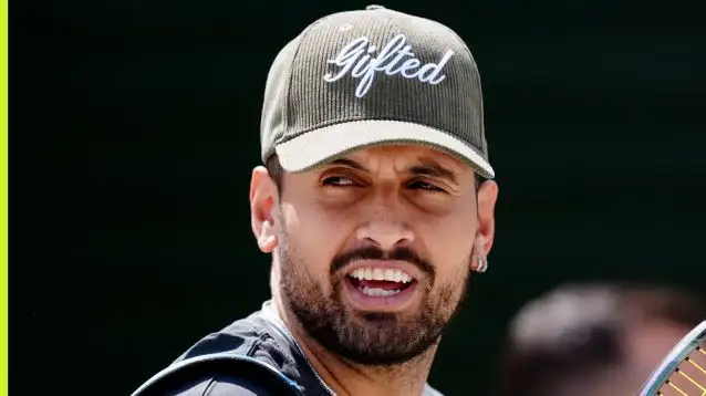 Nick Kyrgios at Wimbledon