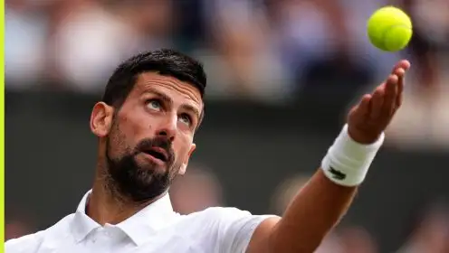 Novak Djokovic at Wimbledon