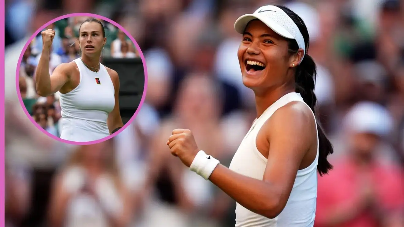Aryna Sabalenka and Emma Raducanu