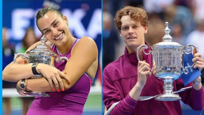 Sinner and Sabalenka
