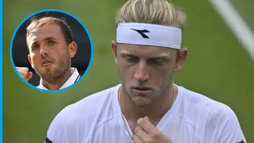 Alejandro Davidovich Fokina and Dan Evans.