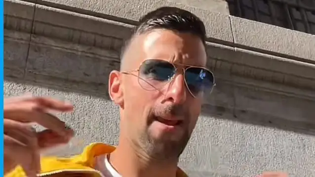 Novak Djokovic on TikTok