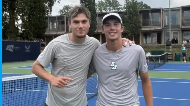 Jack Draper and Oliver Tarvet