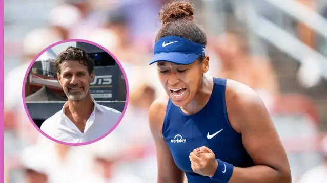 Naomi Osaka and Patrick Mouratoglou