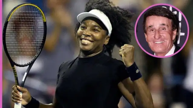 Pictured: Venus Williams and Rick Macci