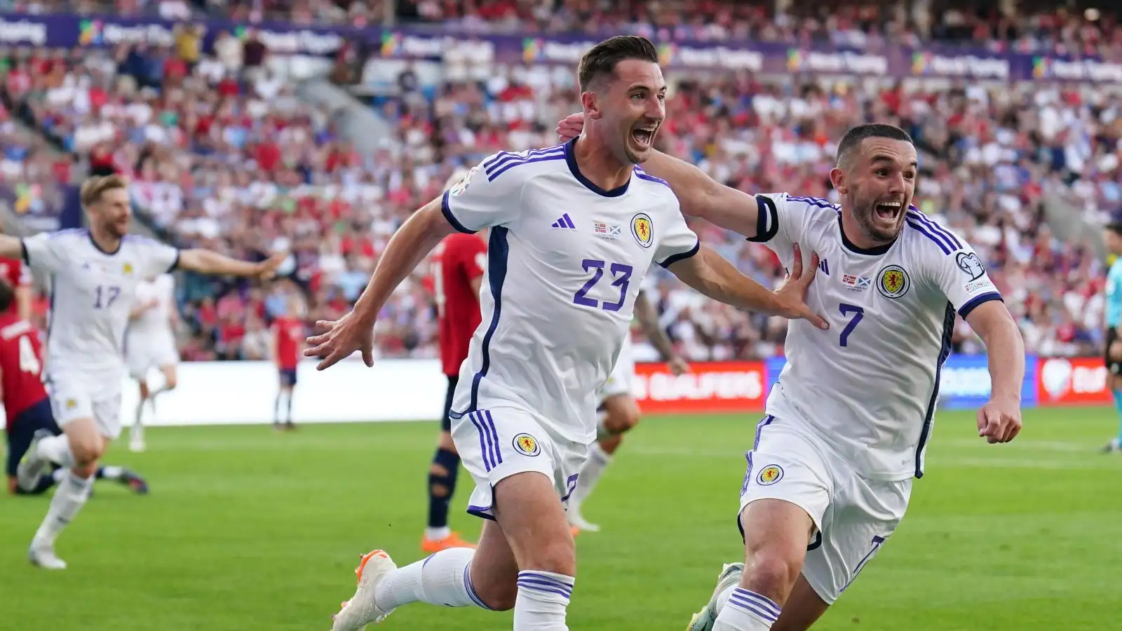 Norway 1-2 Scotland: Late goals from the Group A leaders seal stunning ...